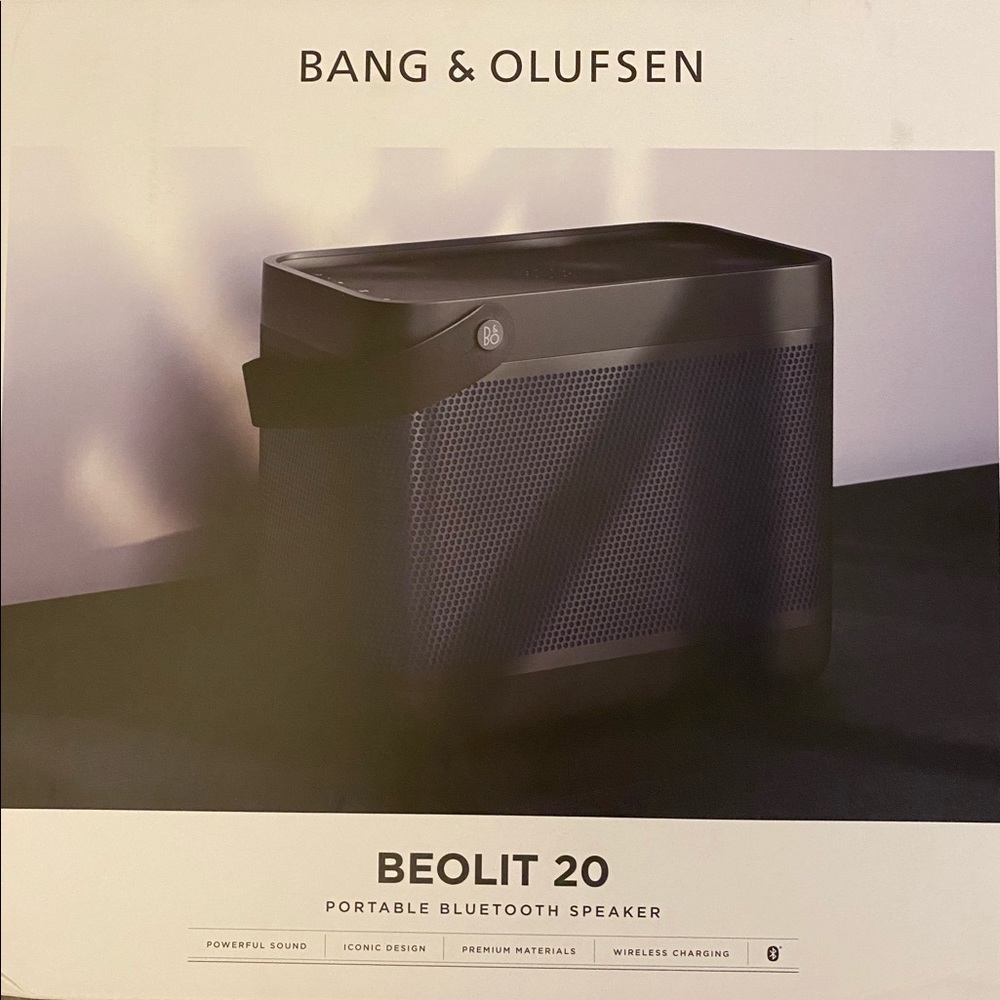 Bang & Olufsen - Beolit 20 Portable Wireless Bluetooth Speaker